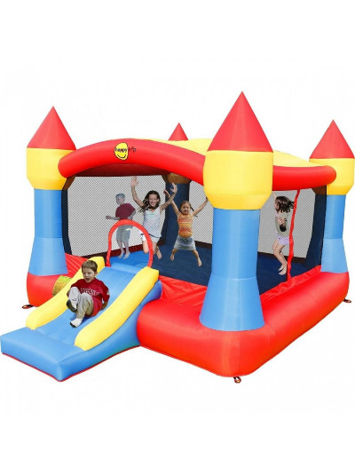 Батут надувной детский большой Замок